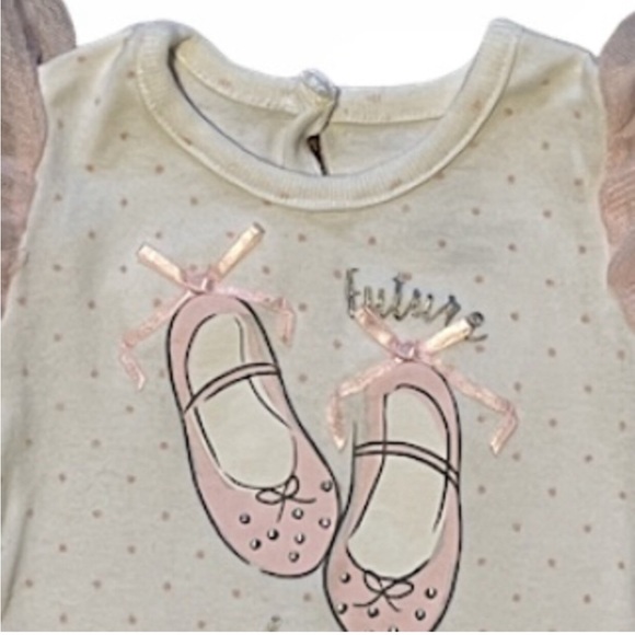 Girls 3M Sleeveless-Shirt Onesies - Picture 2 of 3